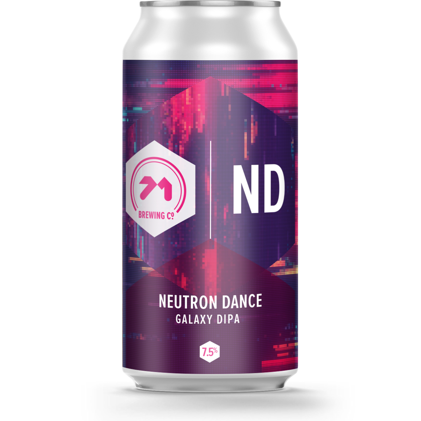 71 Brewing Neutron Dance - Galaxy DIPA 440ml Can-Scottish Beers-Fountainhall Wines