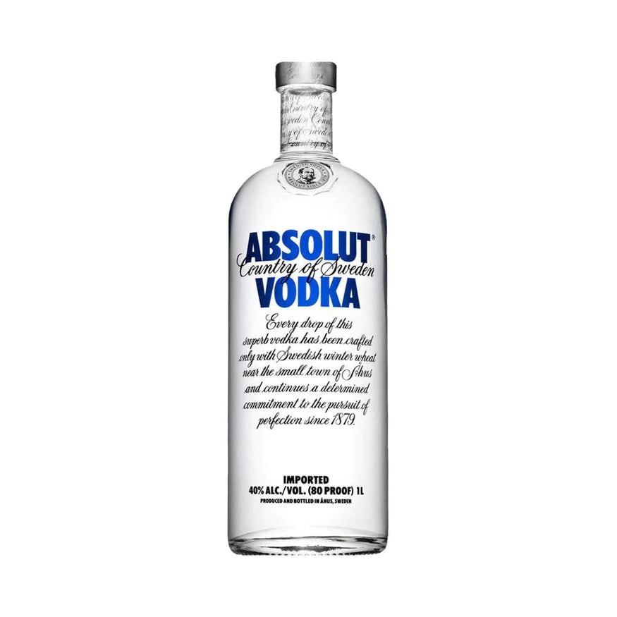 Absolut Swedish Vodka Litre-Vodka-Fountainhall Wines