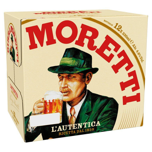 Birra Moretti 12x330ml-World Beer-Fountainhall Wines
