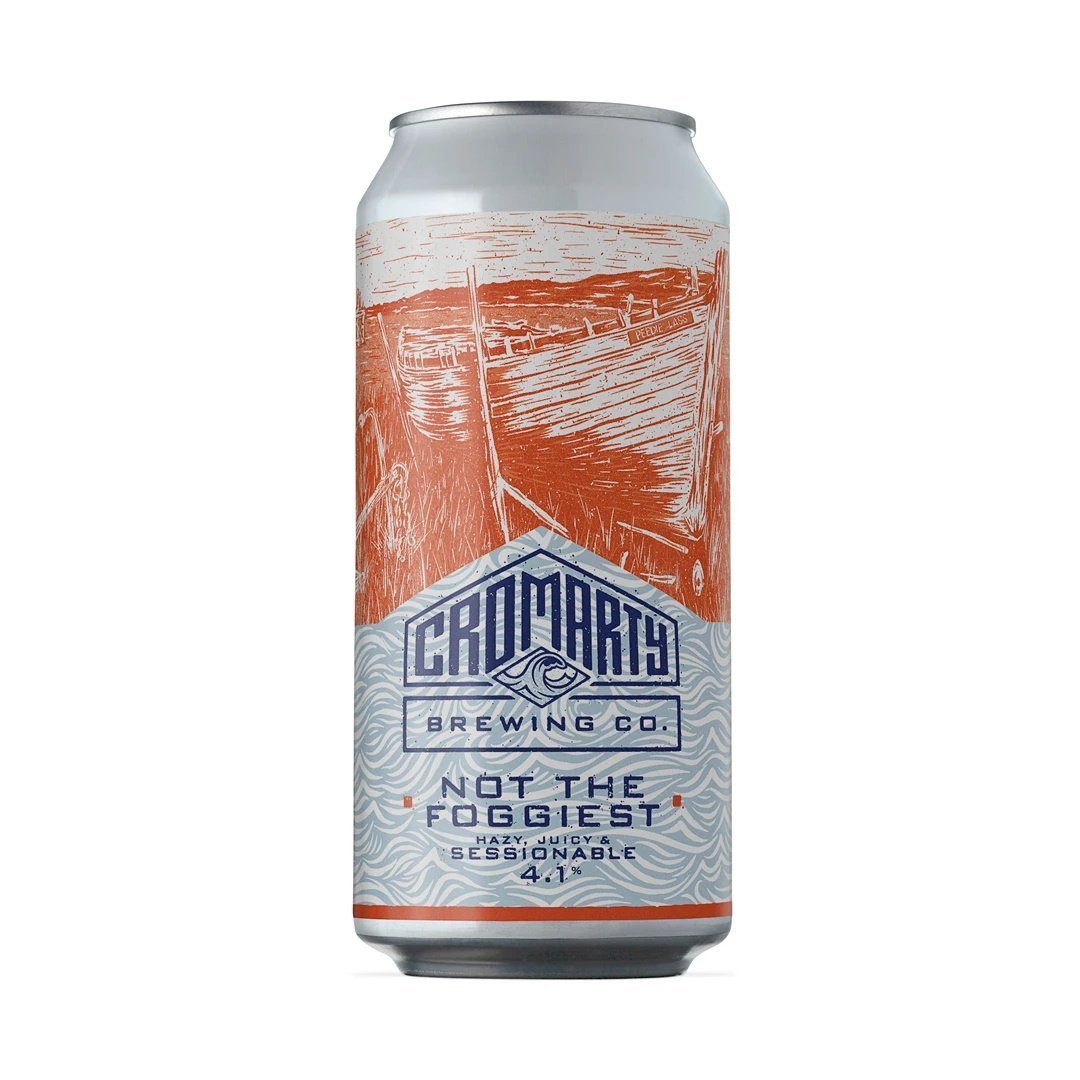 Cromarty Brewing Co. Not the Foggiest - Hazy, Juicy and Sessionable 440ml-Scottish Beers-Fountainhall Wines