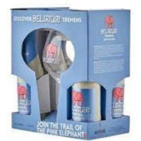 Delirium Tremens Gift Pack 330ml x 4 + Glass-World Beer-Fountainhall Wines