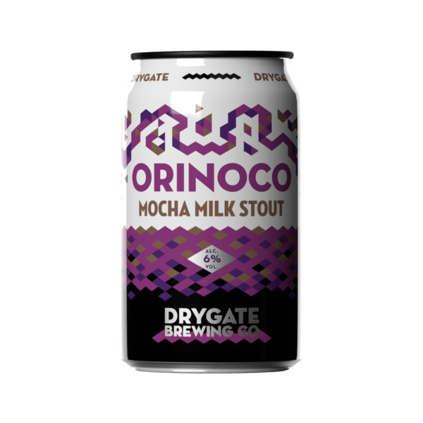 Drygate Orinoco 330ml Can - Mocha Milk Stout-Scottish Beers-Fountainhall Wines