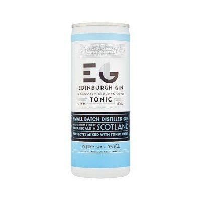 Edinburgh Gin & Tonic 250ml-RTD's (Ready To Drink)-Fountainhall Wines