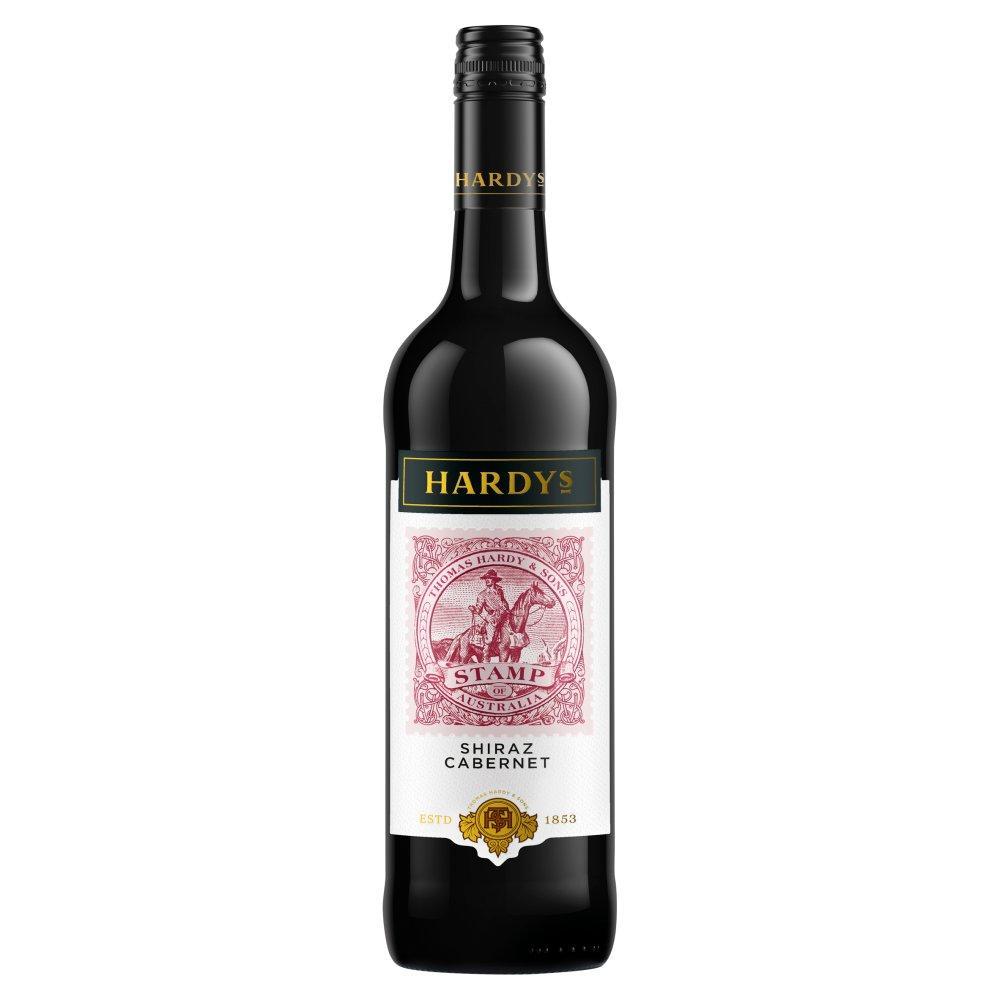 Hardys Stamp Shiraz Cabernet-Red Wine-Fountainhall Wines
