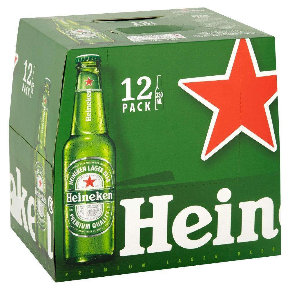 Heineken 12x330ml Bottles-World Beer-Fountainhall Wines