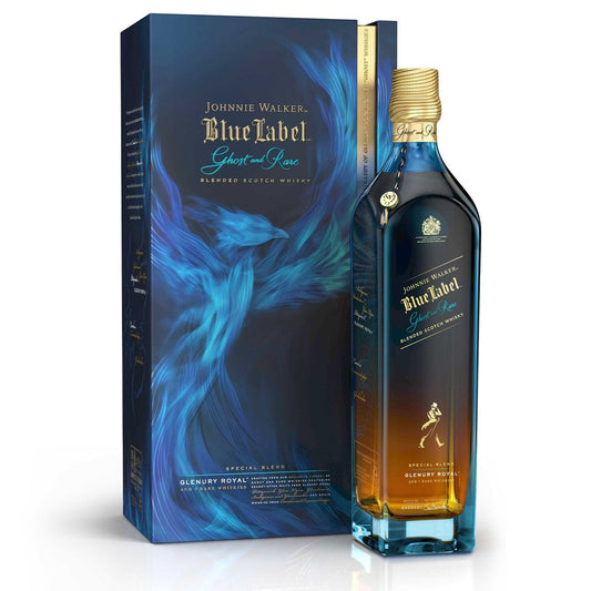 Johnnie Walker Blue Label Ghost and Rare Glenury Royal Edition-Deluxe Whisky / Imported Whisky-Fountainhall Wines