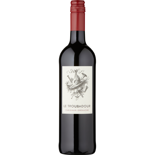 Le Troubadour Carignan Grenache-Red Wine-Fountainhall Wines