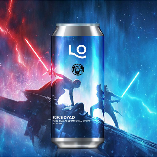 Loch Lomond Brewery Force Dyad - Peated Islay Aged Imperial Stout 440ml-Scottish Beers-Fountainhall Wines