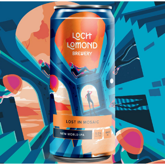 Loch Lomond Brewery Lost in Mosaic - New World IPA 440ml-Scottish Beers-Fountainhall Wines