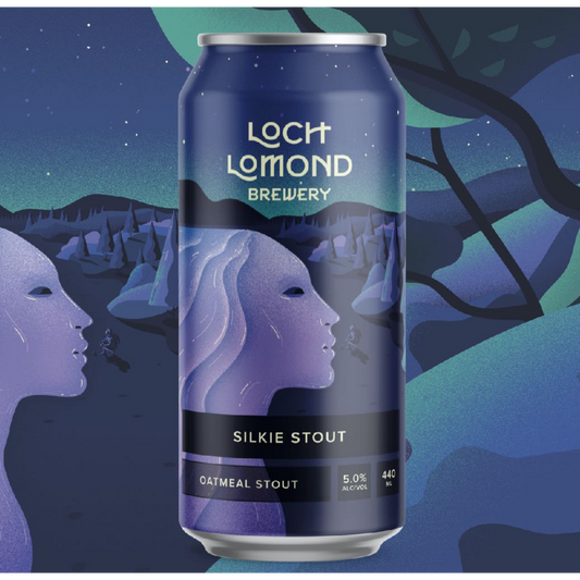 Loch Lomond Brewery Silkie Stout - Oatmeal Stout 440ml-Scottish Beers-Fountainhall Wines