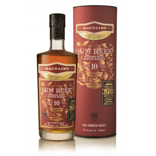 MacNair's Lum Reek Peated 10 Year Old Cask Strength Batch 1-Blended Whisky-Fountainhall Wines