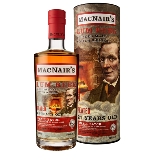 MacNair's Lum Reek Peated 21 Year Old-Blended Whisky-Fountainhall Wines