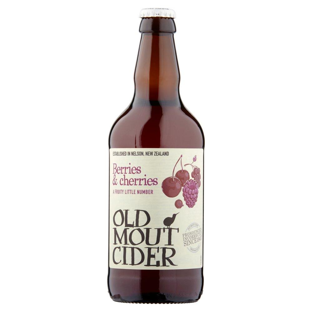 Old Mout Berries & Cherries Fruit Cider 500ml-Cider-Fountainhall Wines