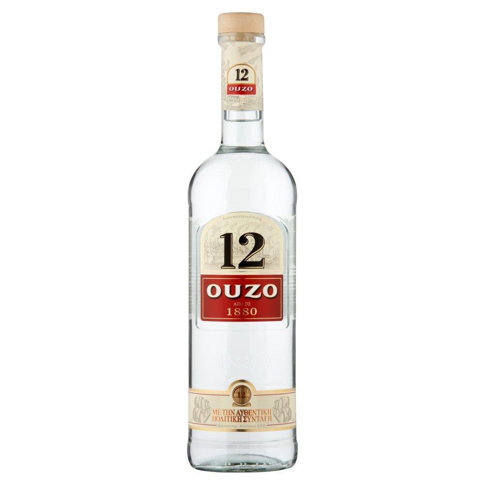 Ouzo 12 70cl-Liqueurs-Fountainhall Wines