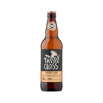 Thistly Cross Whisky Cask Scottish Cider 500ml-Cider-Fountainhall Wines