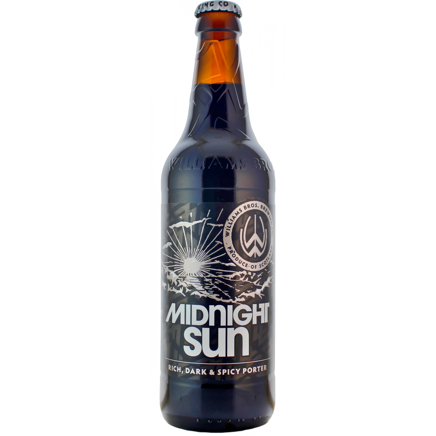 Williams Brothers Midnight Sun - Rich, Dark & Spicy Porter 500ml-Scottish Beers-Fountainhall Wines