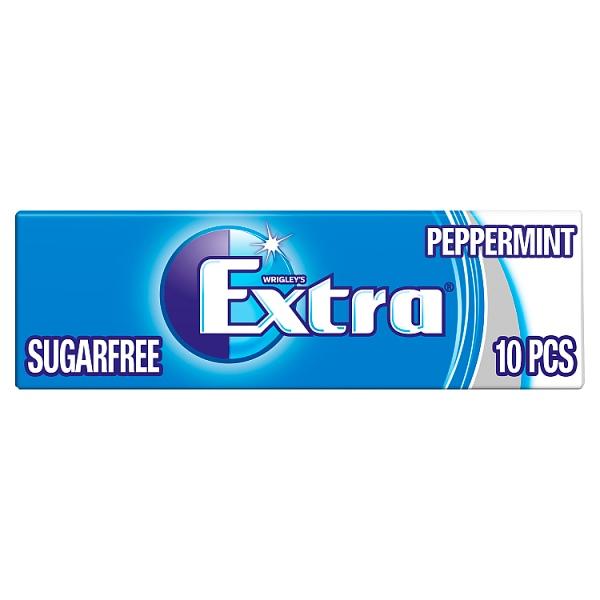 Wrigley's Extra Peppermint Sugar Free Chewing Gum (10 Piece)-Confectionery-Fountainhall Wines