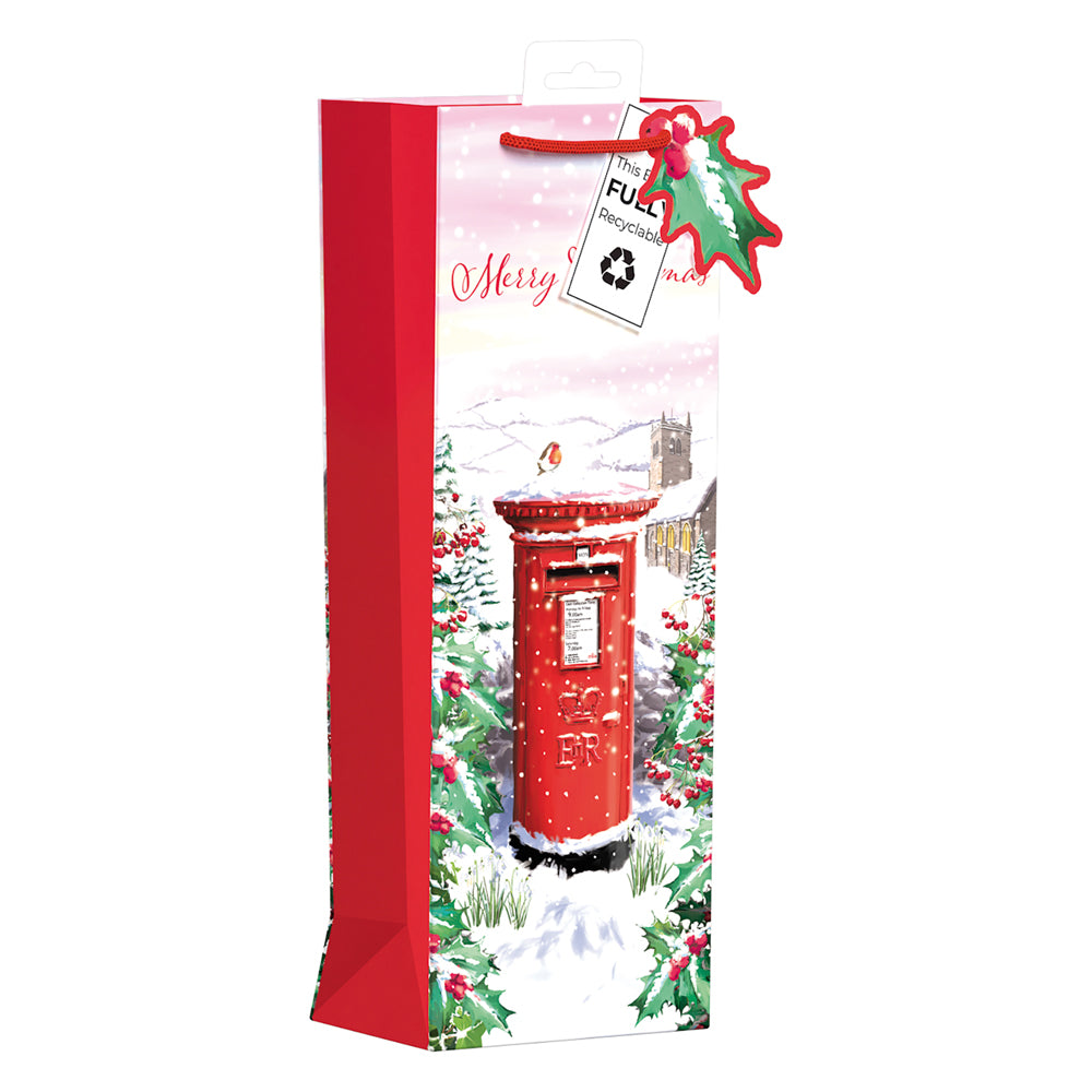 1 Bottle Gift Bag-Gift Bags / Gift Boxes-5012213578370-Fountainhall Wines
