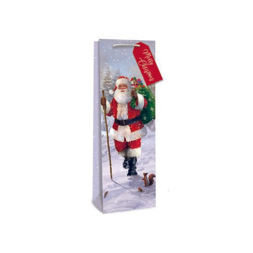 1 Bottle Gift Bag-Gift Bags / Gift Boxes-5053189092781-Fountainhall Wines