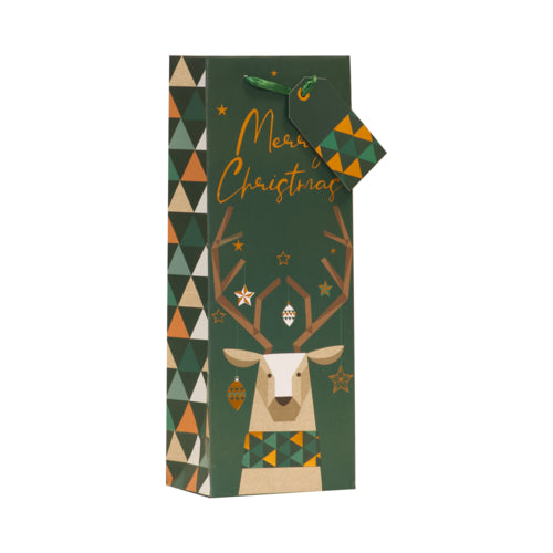 1 Bottle Gift Bag-Gift Bags / Gift Boxes-Fountainhall Wines