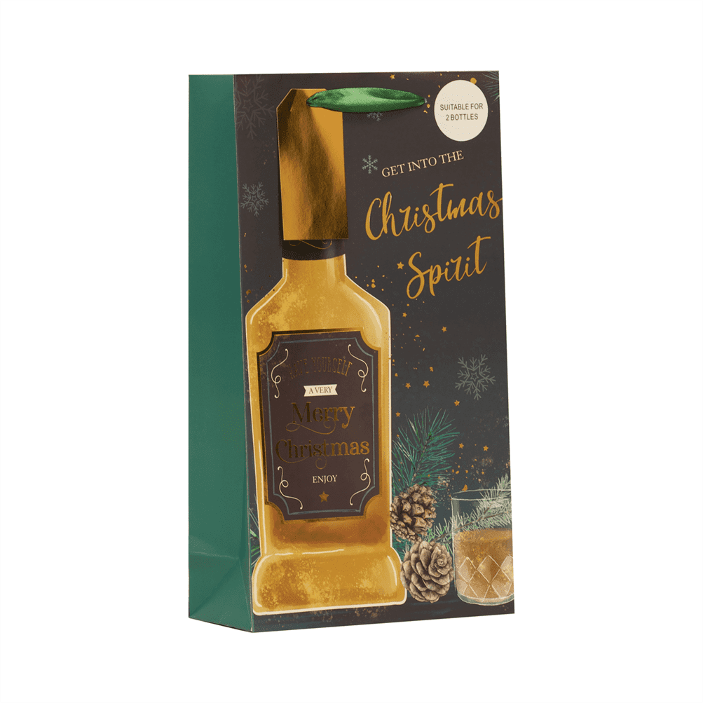 2 Bottle Gift Bag-Gift Bags / Gift Boxes-Fountainhall Wines