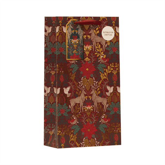 2 Bottle Gift Bag-Gift Bags / Gift Boxes-Fountainhall Wines