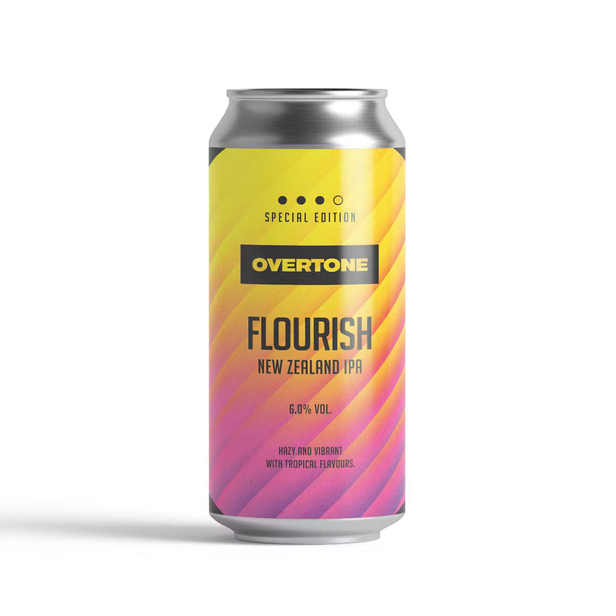 Overtone Flourish 6.0% NZ IPA - 440ml Can
