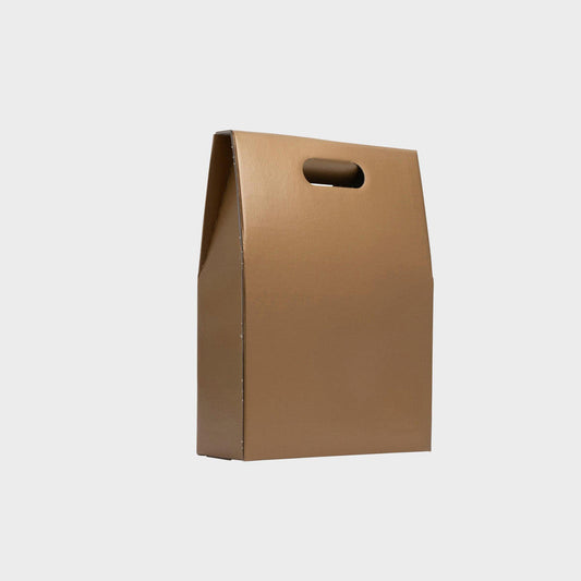 3 Bottle Gift Box / Carton - Gold-Gift Bags / Gift Boxes-Fountainhall Wines