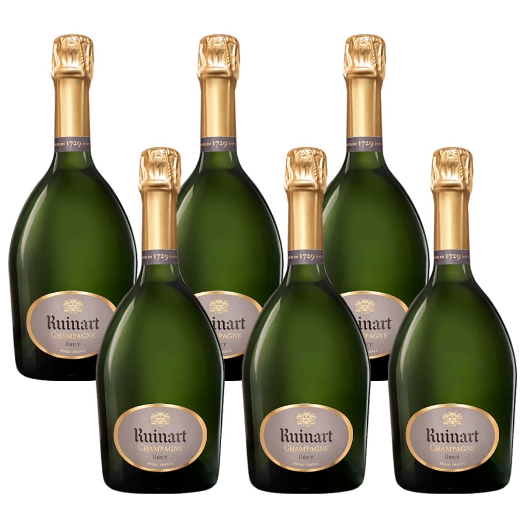 R De Ruinart Brut NV Champagne 6x75CL Case