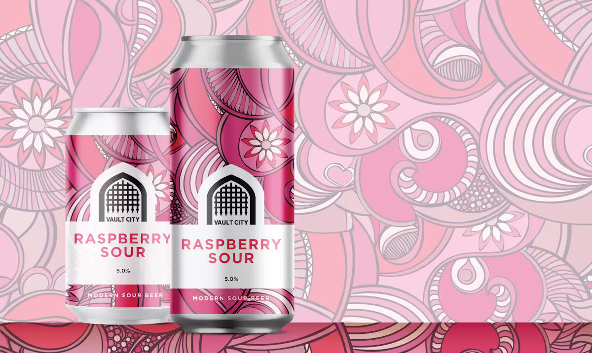 Vault City Raspberry - Sour 440ml