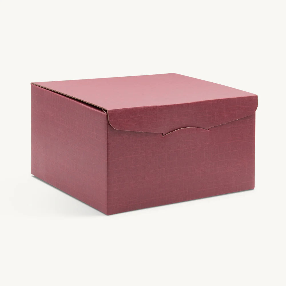 6 Bottle Gift Box / Carton - Burgundy-Gift Bags / Gift Boxes-Fountainhall Wines