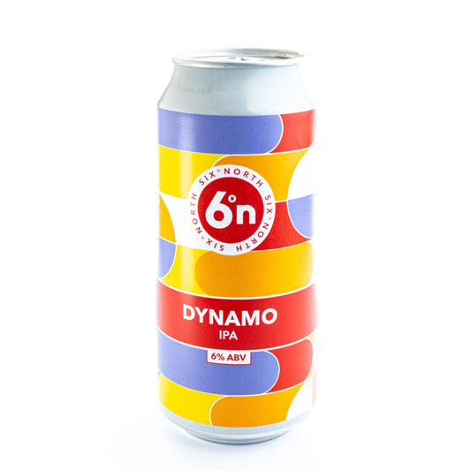 6 Degrees North (6DN) Dynamo IPA 440ml Can-Scottish Beers-Fountainhall Wines