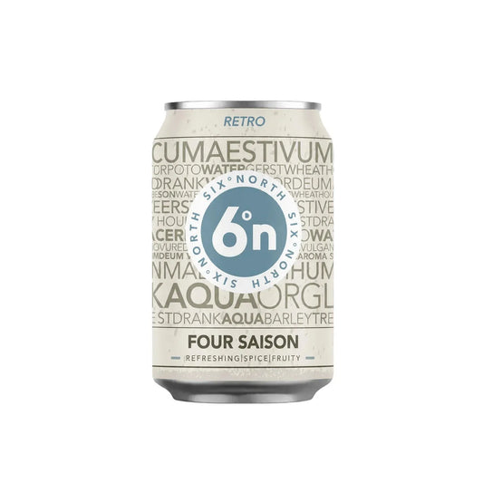 6 Degrees North (6DN) Four Saison 330ml-Scottish Beers-Fountainhall Wines