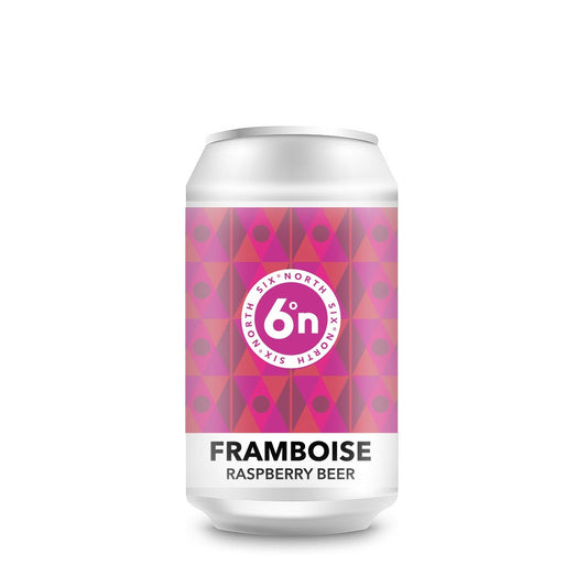 6 Degrees North (6DN) Framboise - Raspberry Beer-Scottish Beers-5060371070434-Fountainhall Wines