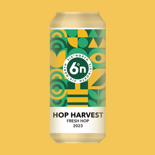 6 Degrees North (6DN) Hop Harvest 2023 - Pale Ale 440ml Can-Scottish Beers-5060371071127-Fountainhall Wines