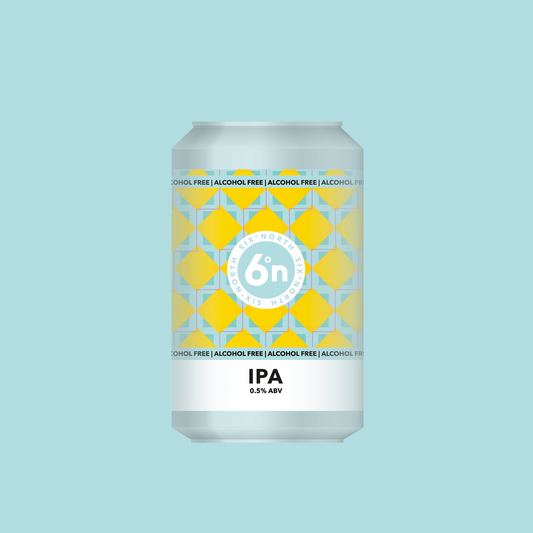 6 Degrees North (6DN) IPA Alcohol Free 330ml Can-Scottish Beers-5060371071165-Fountainhall Wines