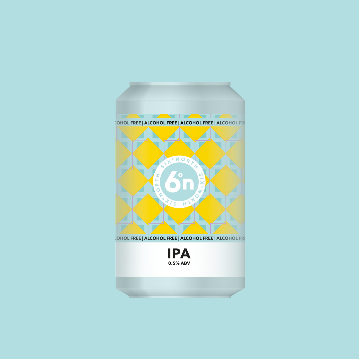 6 Degrees North (6DN) IPA Alcohol Free 330ml Can-Scottish Beers-Fountainhall Wines