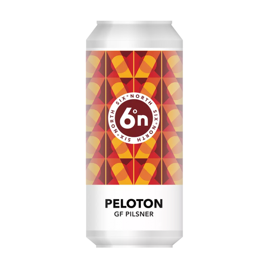 6 Degrees North (6DN) Peloton Pilsner 440ml-Scottish Beers-5060371070472-Fountainhall Wines