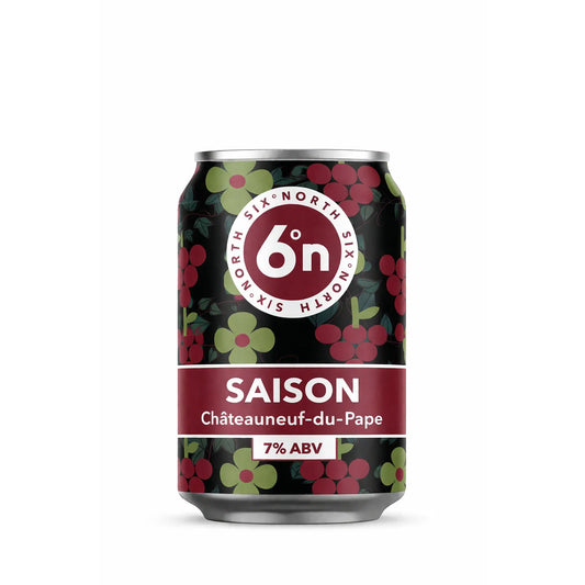 6 Degrees North (6DN) Saison Chateauneuf-Du-Pape 330ml-Scottish Beers-Fountainhall Wines