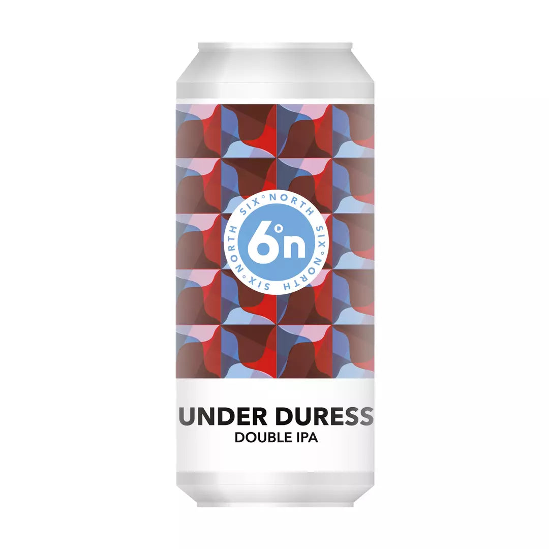 6 Degrees North (6DN) Under Duress Double IPA 440ml Can-Scottish Beers-5060371070786-Fountainhall Wines