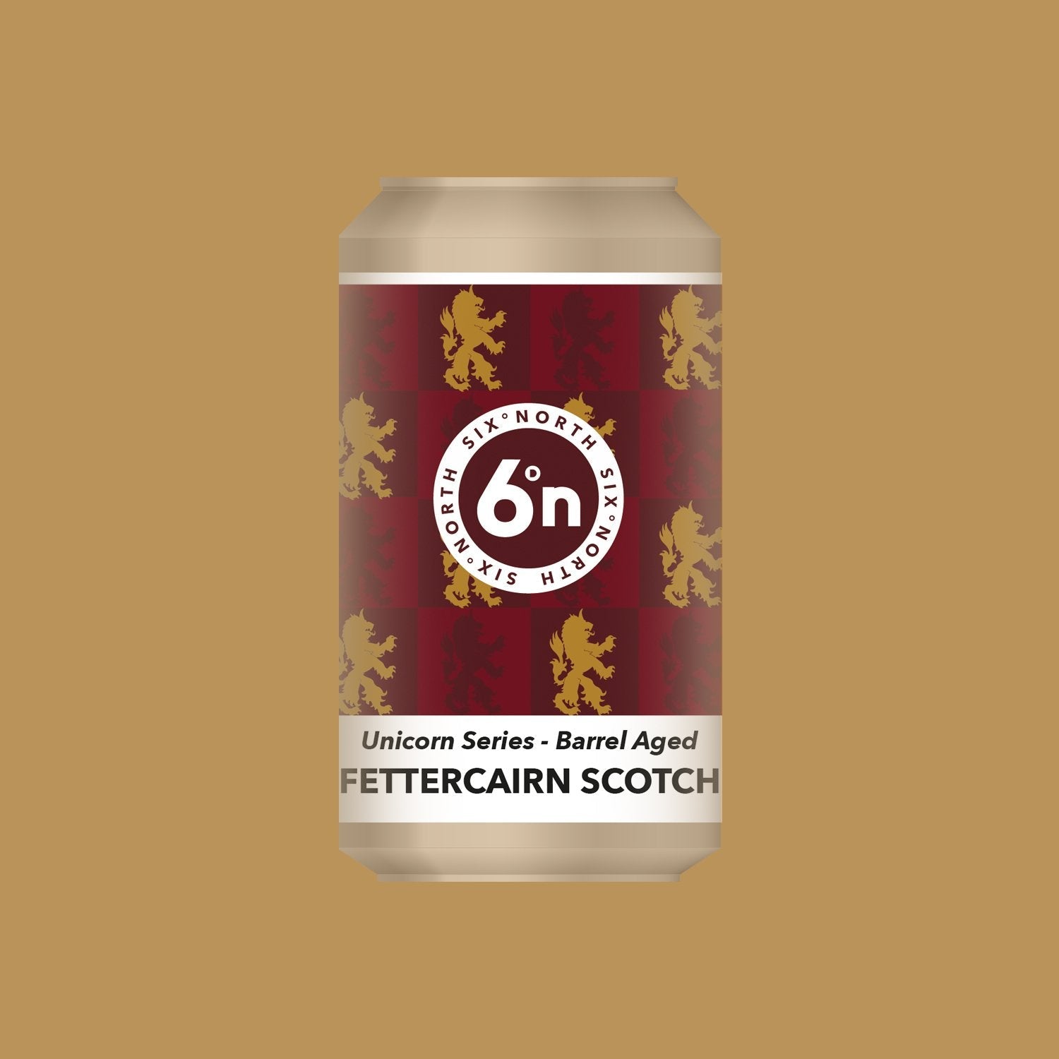 6 Degrees North (6DN) Unicorn Series - Barrel Aged Fettercairn Scotch 330ml Can-Scottish Beers-Fountainhall Wines