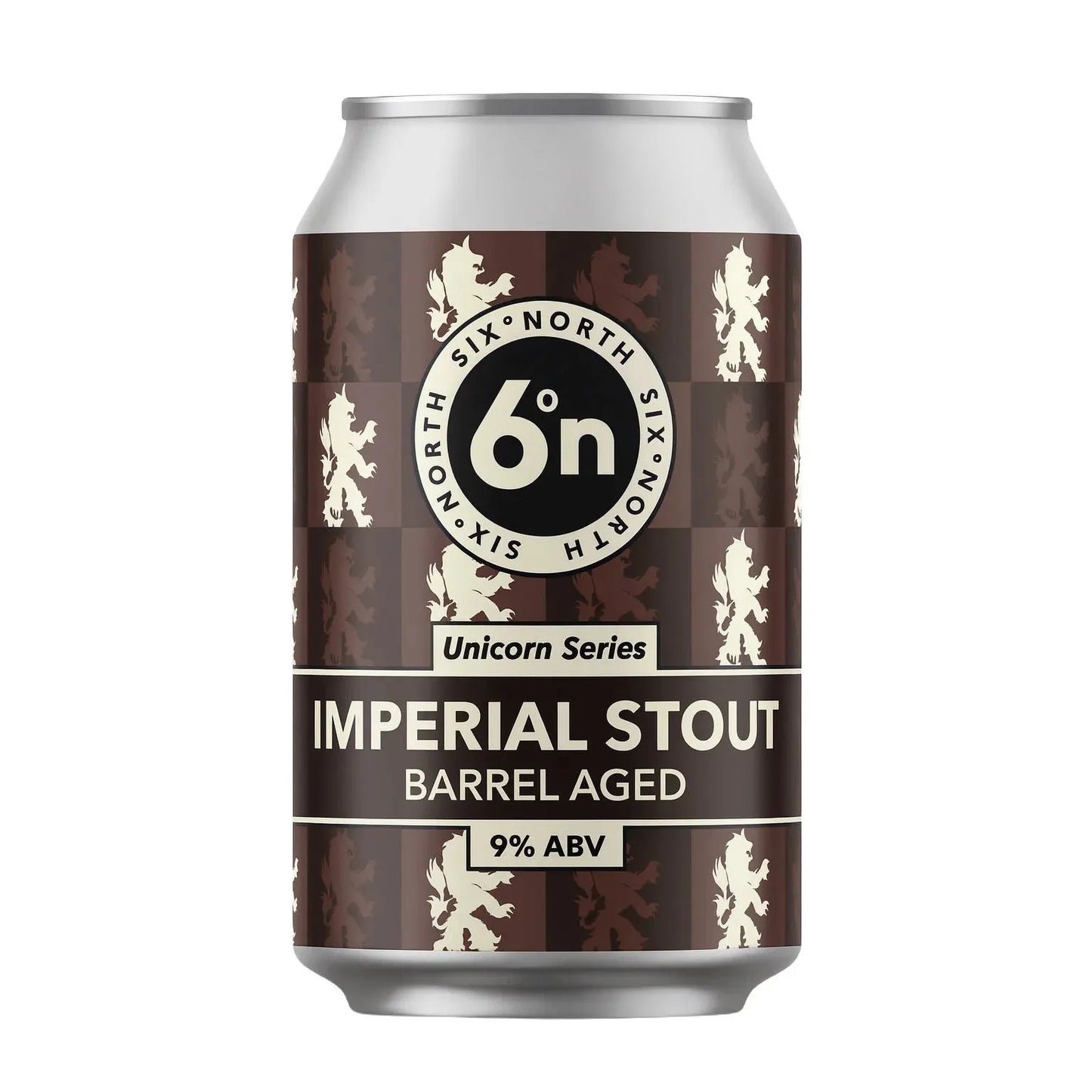 6 Degrees North (6DN) Unicorn Series - Imperial Stout Barrel Aged 330ml Can-Scottish Beers-Fountainhall Wines