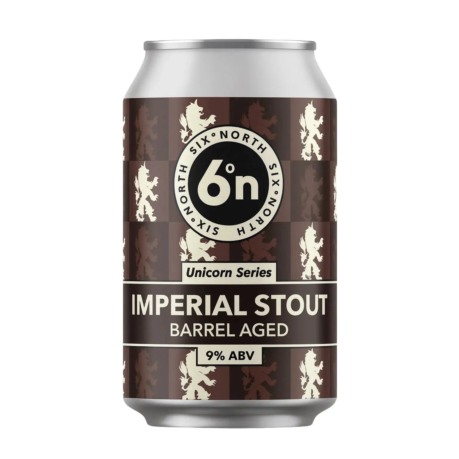 6 Degrees North (6DN) Unicorn Series - Imperial Stout Barrel Aged 330ml Can-Scottish Beers-Fountainhall Wines