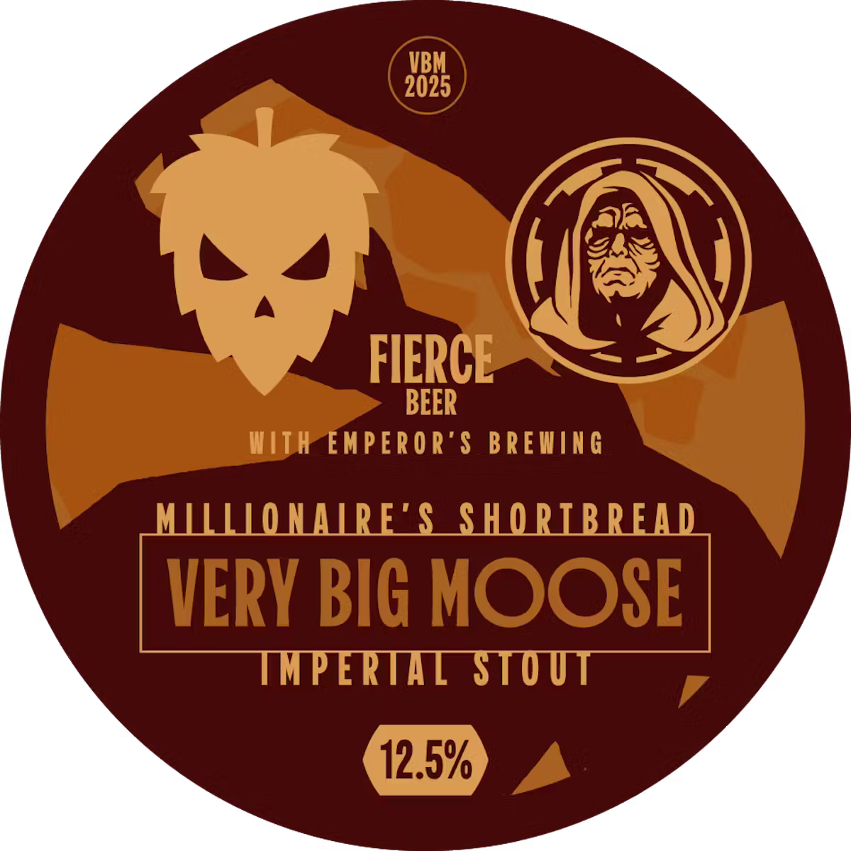 Fierce Very Big Moose 2025 Millionaires Shortbread (Emperors Brewery Collab)330ml Can