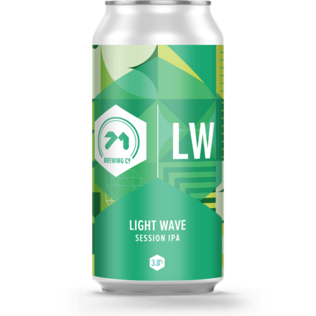 71 Brewing Light Wave - Session IPA 440ml Can-Scottish Beers-5060515451617-Fountainhall Wines