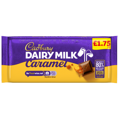 Cadbury Dairy Milk Caramel 120G (Price Marked £1.75)