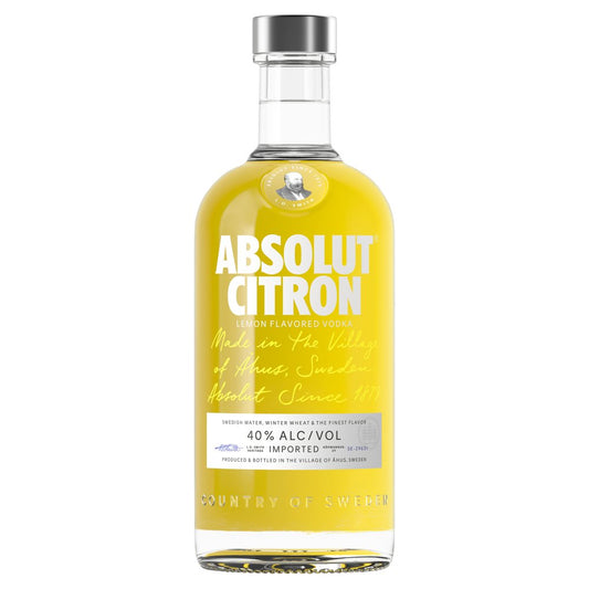 Absolut Citron 70cl-Vodka-Fountainhall Wines