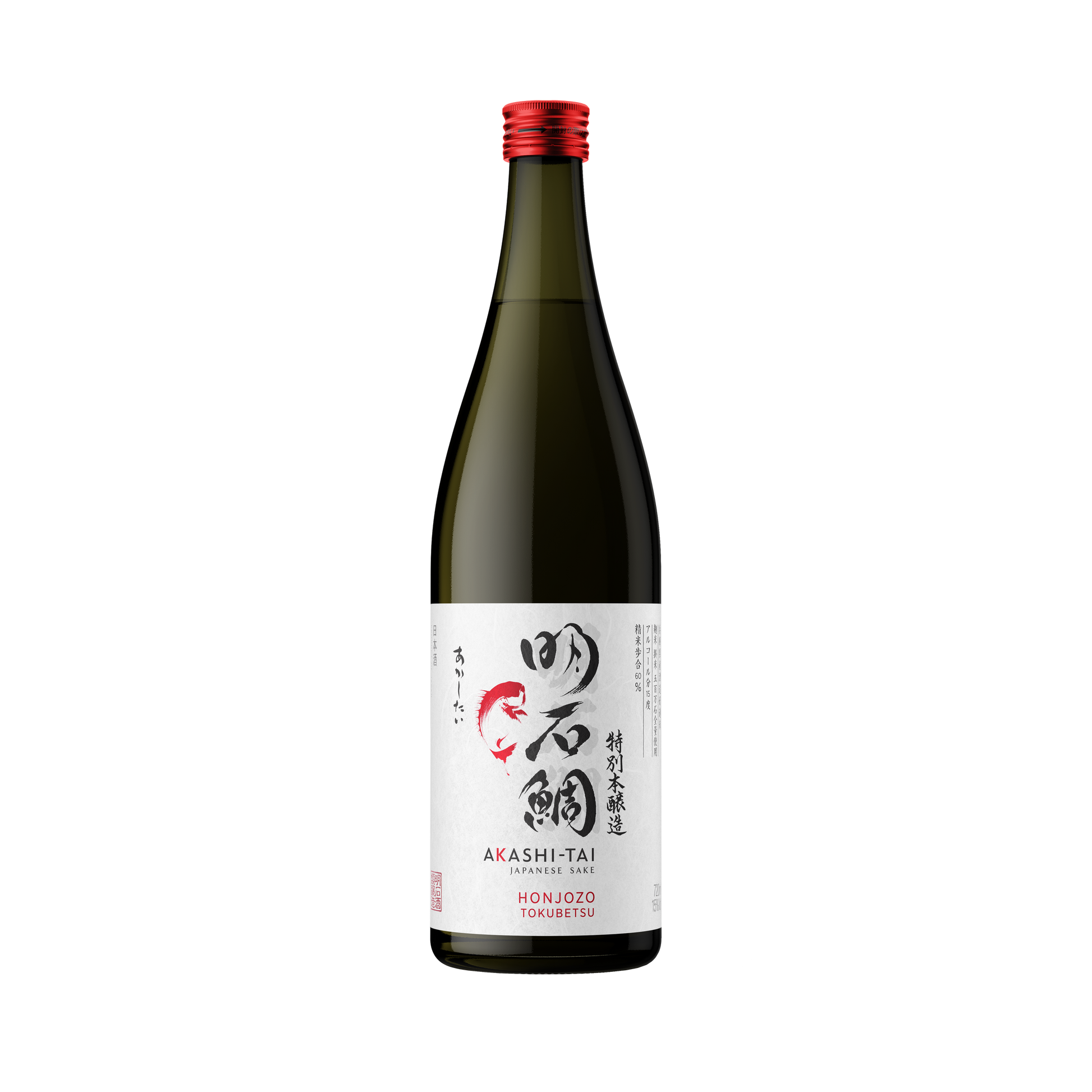 Akashi Tai Honjozo Sake 72cl-Liqueurs-4970860214014-Fountainhall Wines