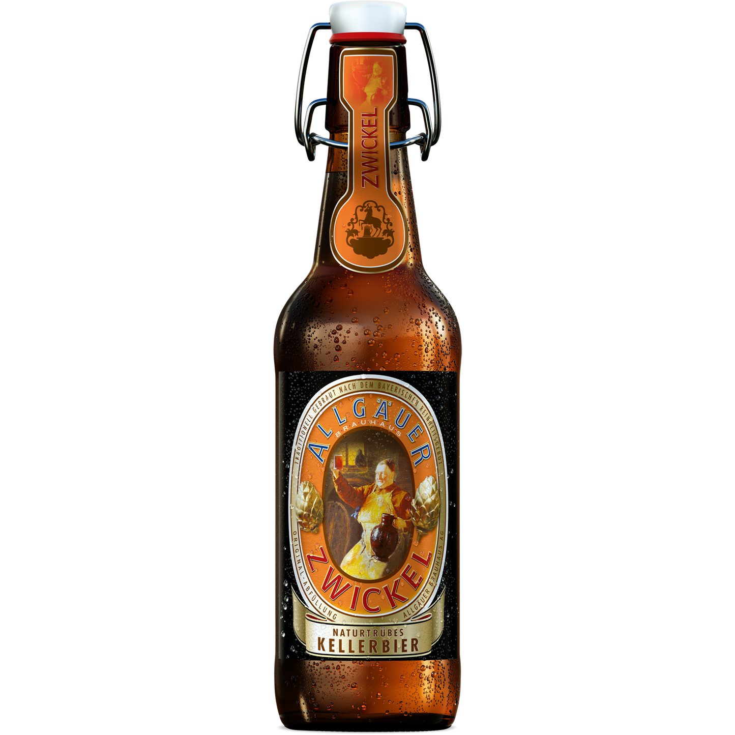 Allgauer Brauhaus Zwickel Kellerbier 500ml-World Beer-Fountainhall Wines
