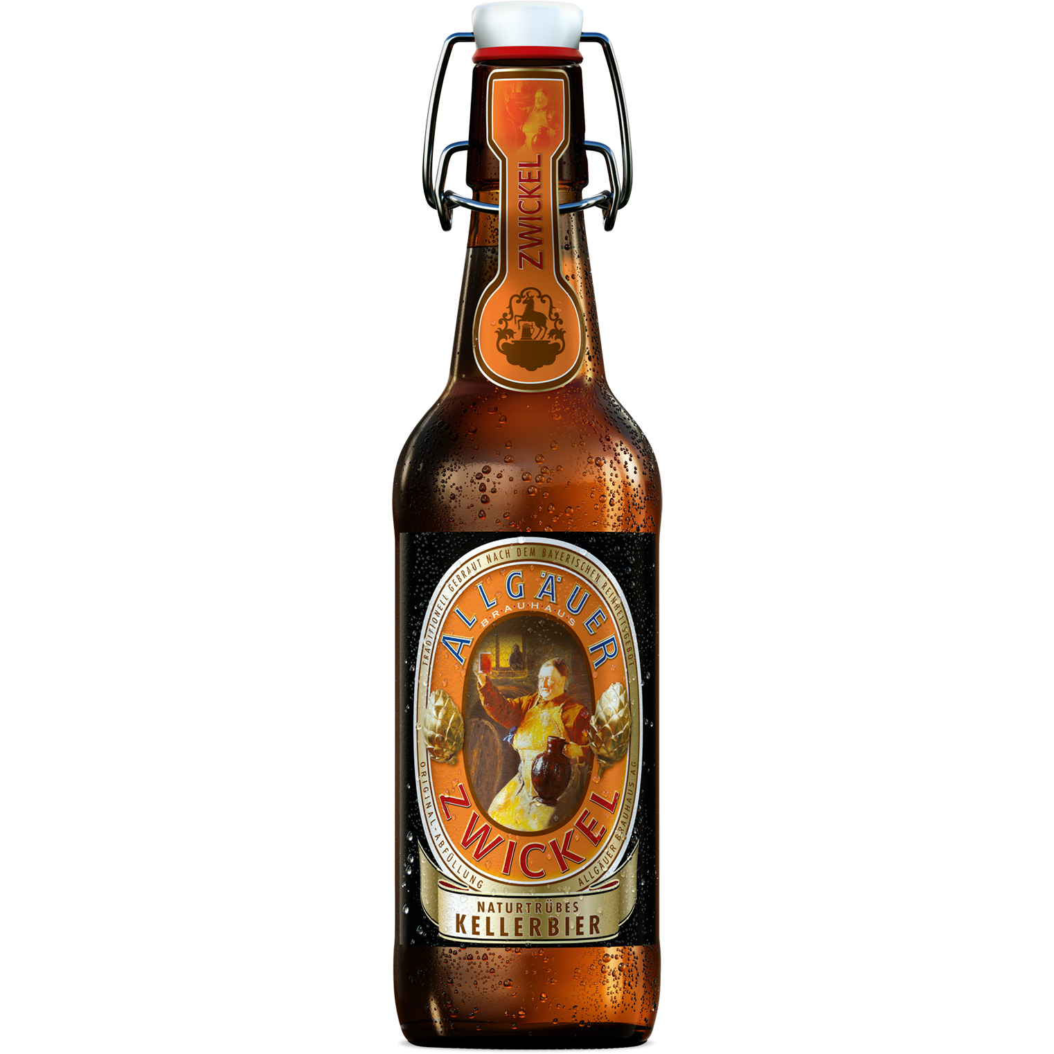 Allgauer Brauhaus Zwickel Kellerbier 500ml-World Beer-Fountainhall Wines
